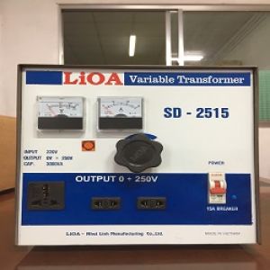 Biến áp vô cấp LIOA SD 2515